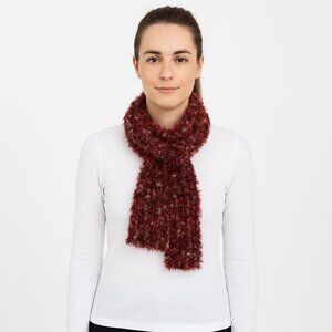 *Handmade Scarf Red